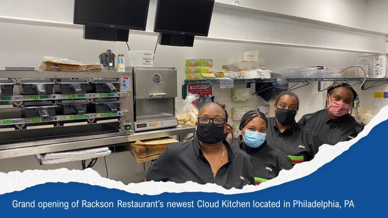 Read more about the article Rackson’s first “ghost kitchen” in the Philadelphia Market with Cloud Kitchens